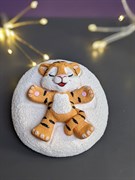 Молд тигренок в снегу🐯⛄️ 2682