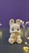 Молд 3Д зайчонок сидит с сердечками на лапках 🐇💜 2402